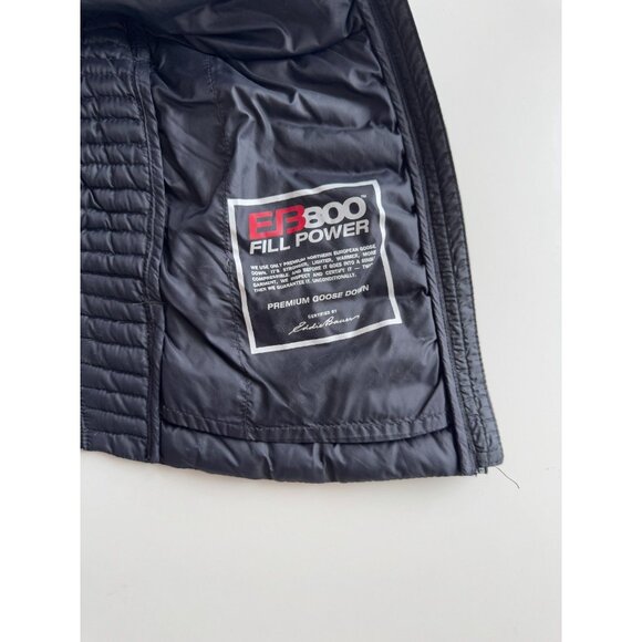 EDDIE BAUER First Ascent Microtherm Black Down Filled Puffer Jacket Coat, Size S - Picture 12 of 15